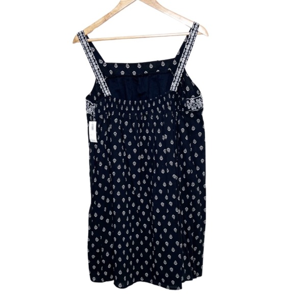 New with Tag Women Old Navy Embroidered Leaf Pattern Spaghetti Strap Mini Dress - Picture 11 of 16